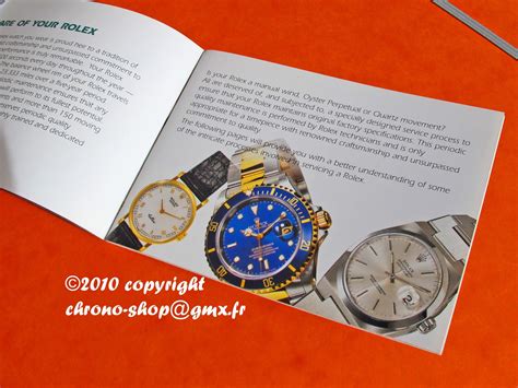 rolex watch service manual.